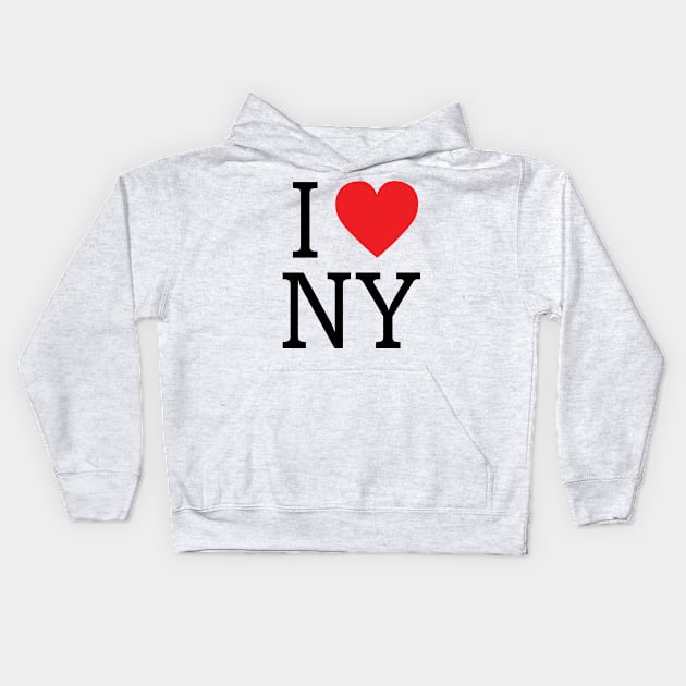 I Love New York Kids Hoodie by BlazeSavings